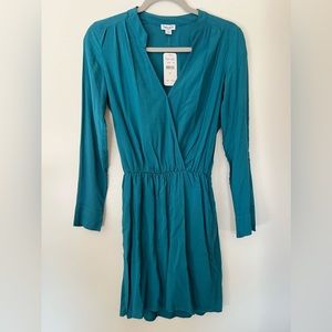 COPY - Splendid Teal Blue Long Sleeve Dress Size XS NWT
